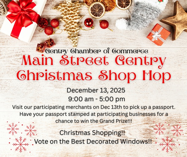 Gentry Main Street Shop Hop